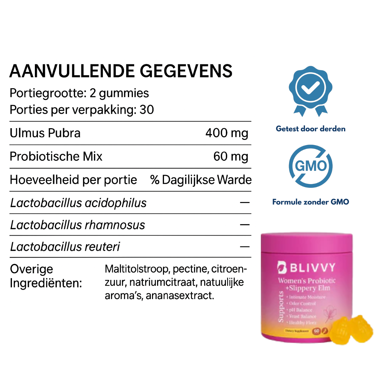 Blivvy™ - Probiotische Gummies