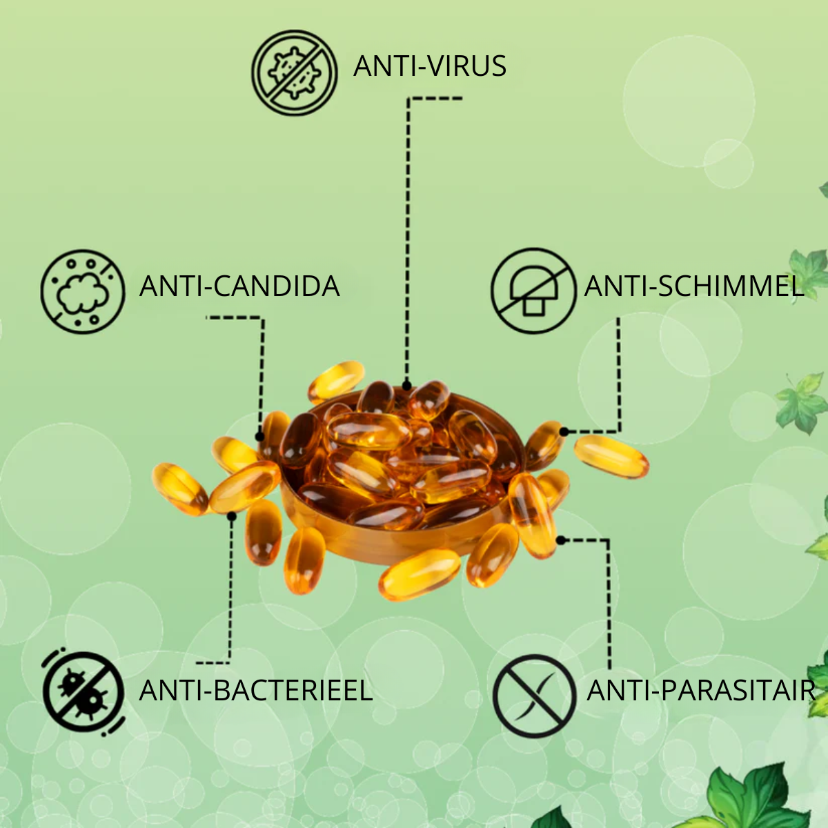 VitalOil™ - Verwijder candida en parasieten uit je lichaam