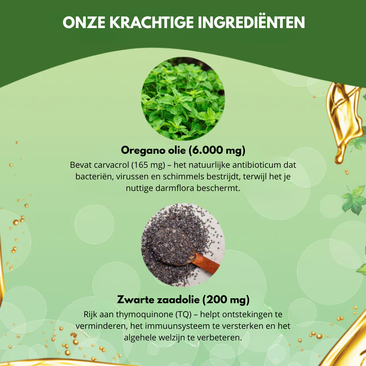 VitalOil™ - Verwijder candida en parasieten uit je lichaam