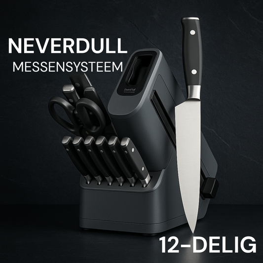 NeverDull Knife System – Premium 12-delig Set