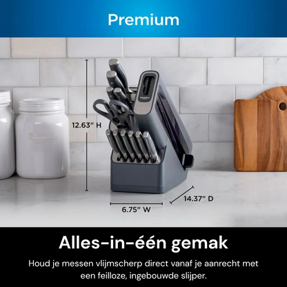NeverDull Knife System – Premium 12-delig Set