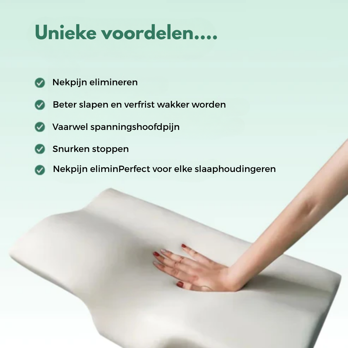 FisioSlaap - Nekkussen