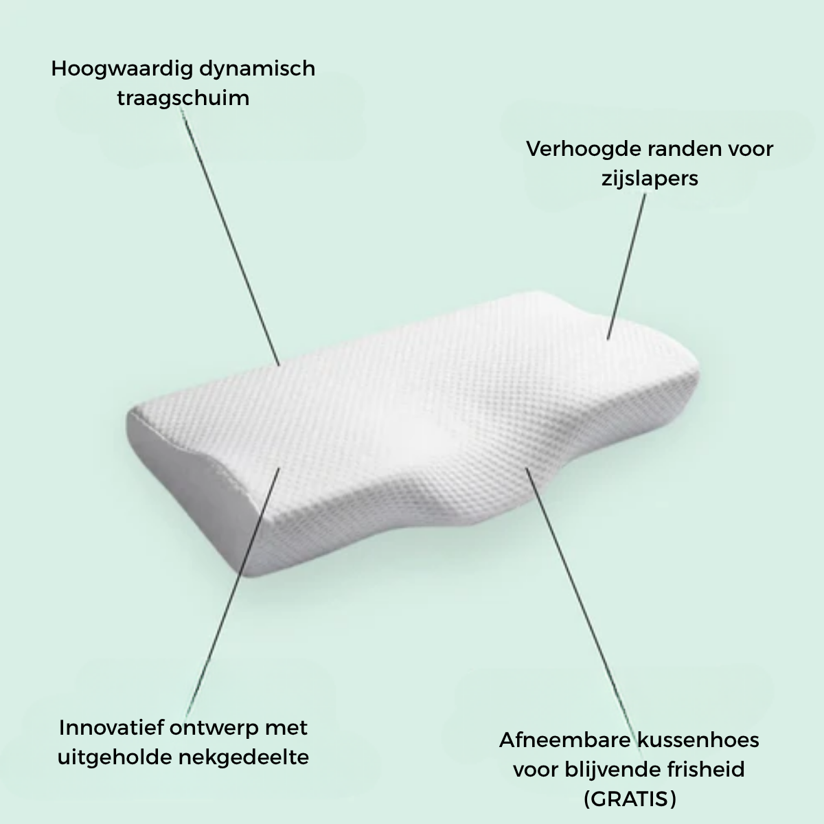 FisioSlaap - Nekkussen