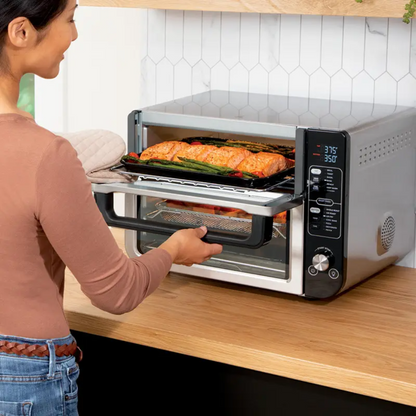 Double Oven FlexDoor - 14-in-1 Quick Snacks & Full Course Meals