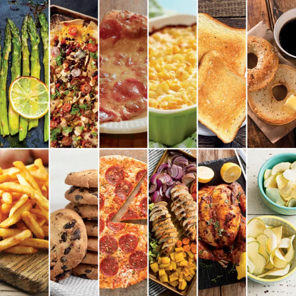 Double Oven FlexDoor - 14-in-1 Quick Snacks & Full Course Meals