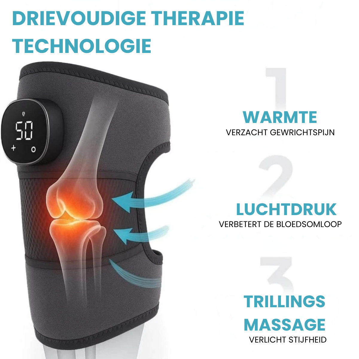 FisioKneeX NMES Knee Brace