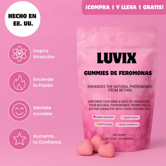 Luvix™ - Gummies de Feromonas