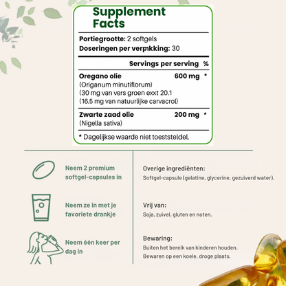 VitalOil™ - Verwijder candida en parasieten uit je lichaam